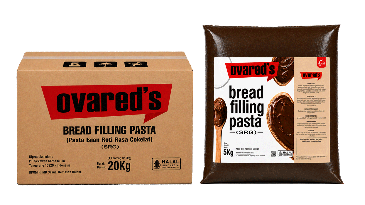 Ovared's Bread Filling Pasta Cokelat (SRG)