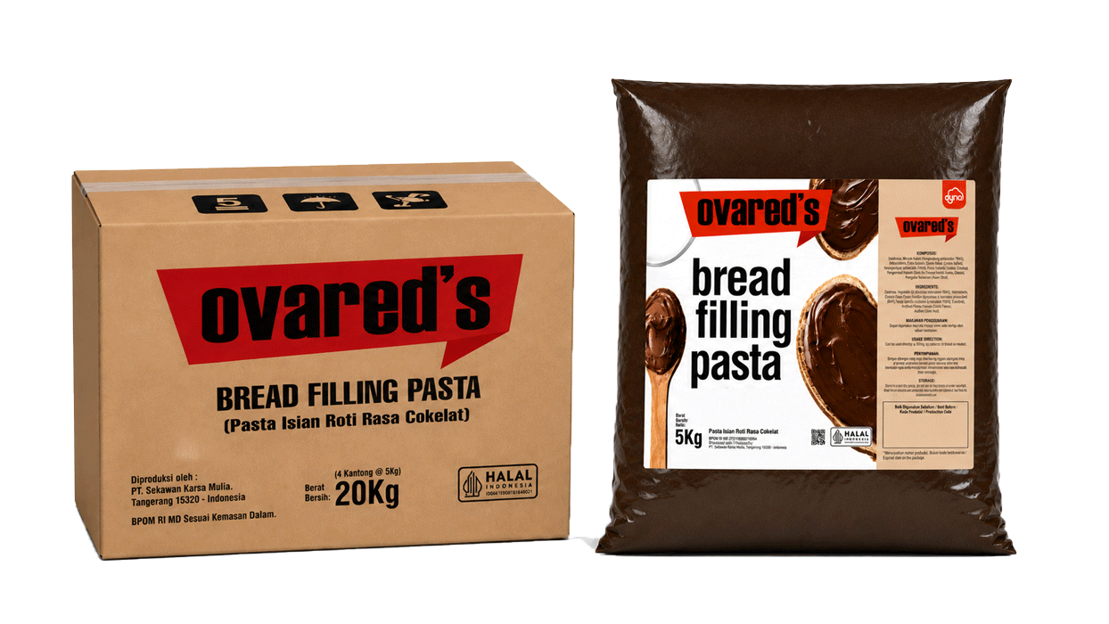 Ovared's Bread Filling Pasta Cokelat